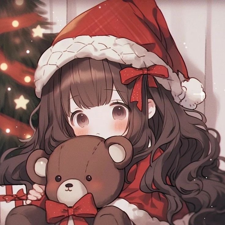 Christmas PFP Girl