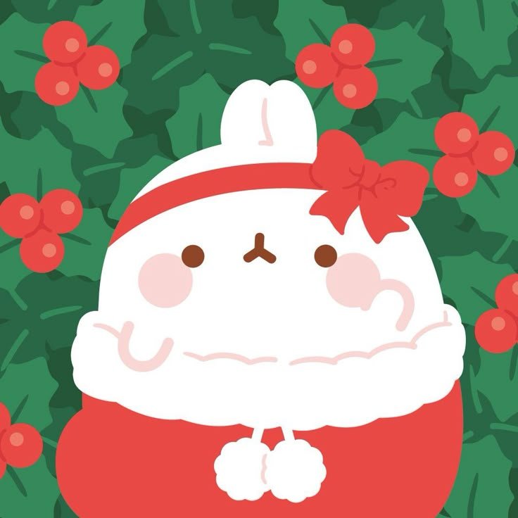 Christmas PFP Red And Green