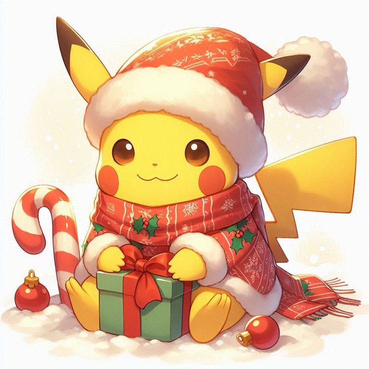 Christmas Pikachu PFP