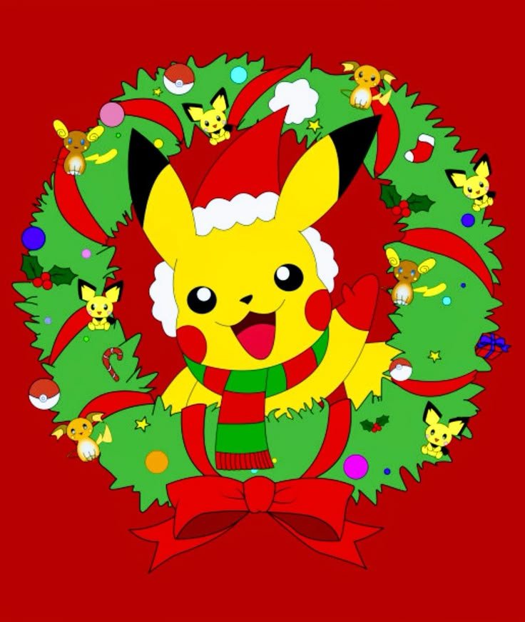 Christmas Pikachu PFP