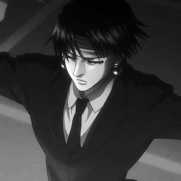 Chrollo Black And White PFP