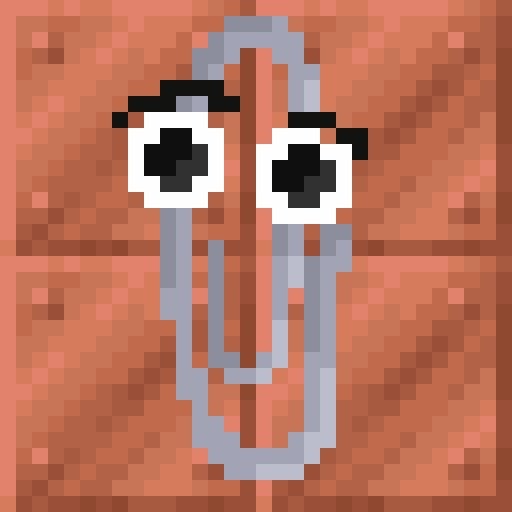 Clippy PFP Pixel Art