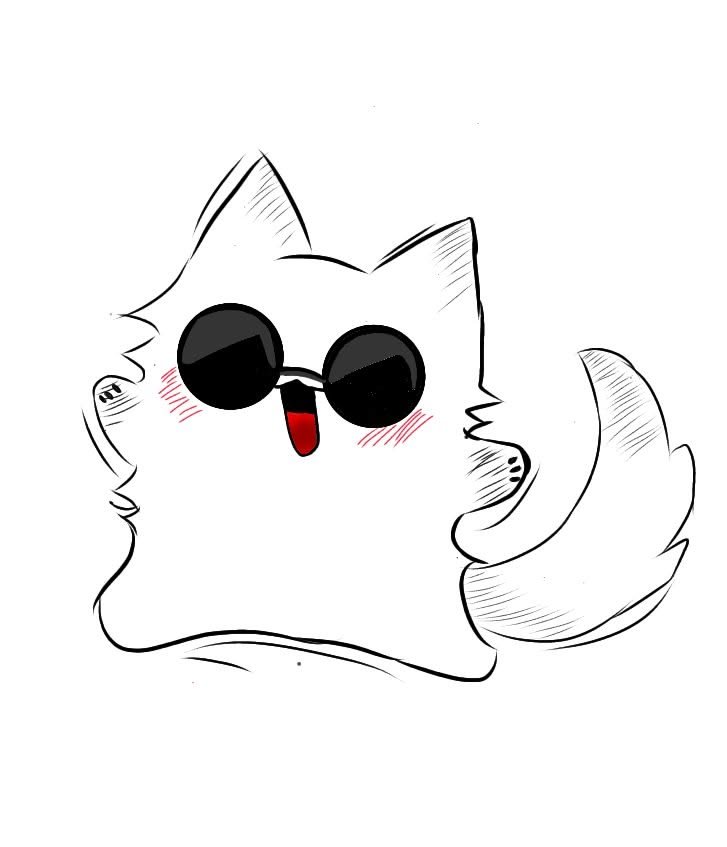 Cute Cat PFP Drawing