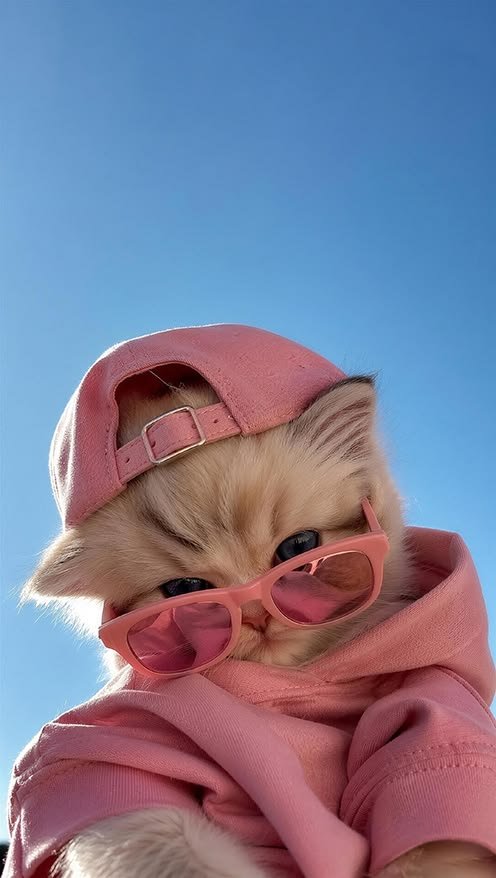 Cute Cat PFP Girl