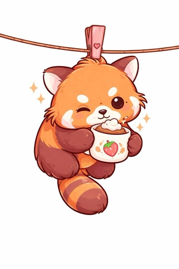 Cute Red Panda PFP