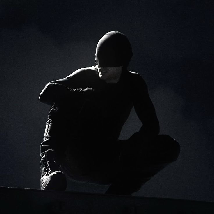 Daredevil PFP Black Suit