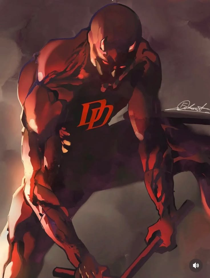 Daredevil PFP Red Suit