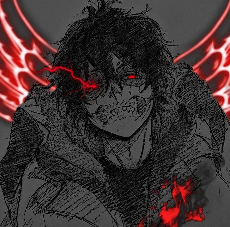 Dark Discord PFP Angry