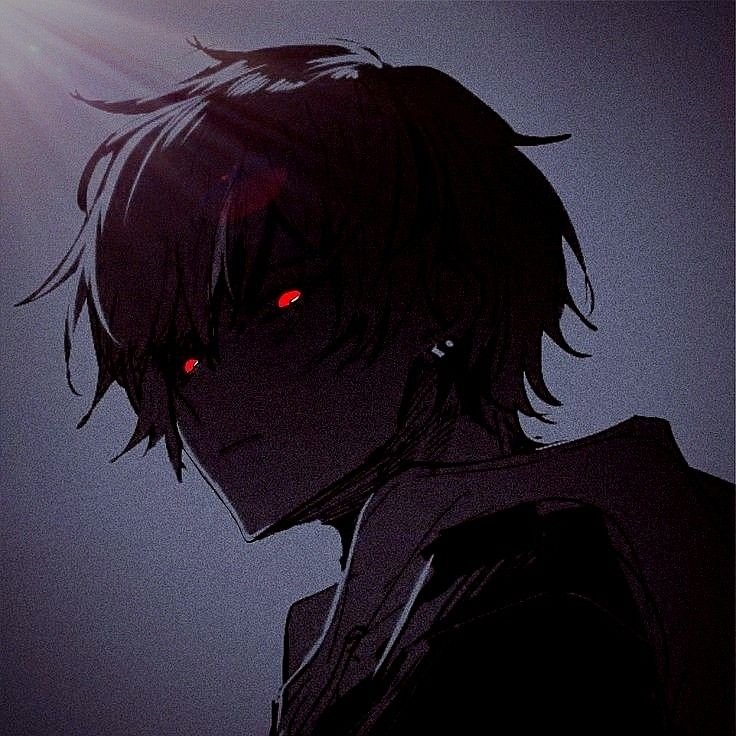 Dark Discord PFP Angry