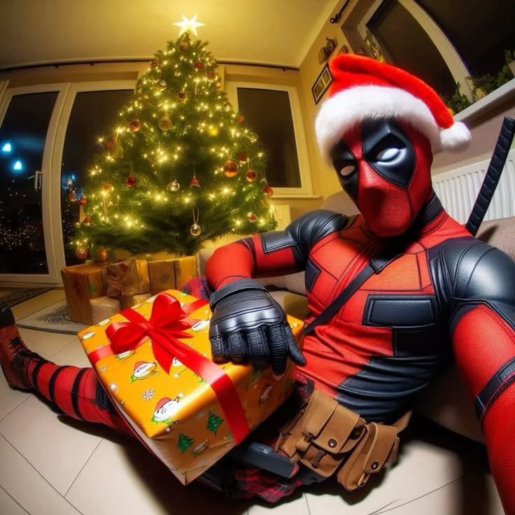 Deadpool PFP Christmas