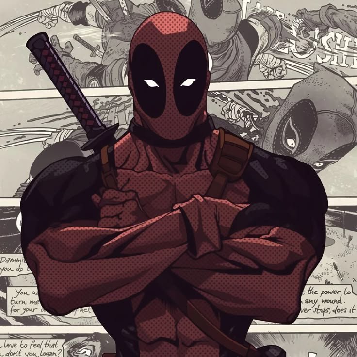 Deadpool PFP Comic