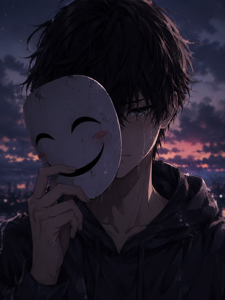 Depressed Anime Boy PFP