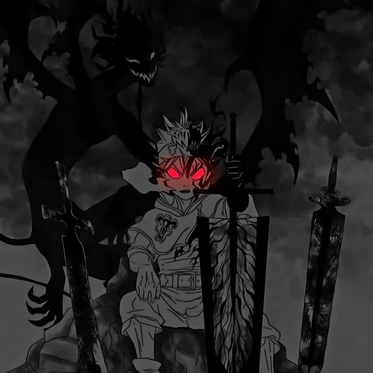 Devil Asta PFP and Anti Magic Asta PFP