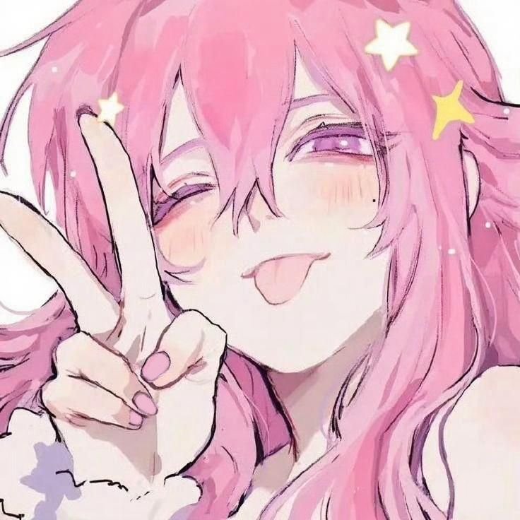 Discord Girl PFP Pink
