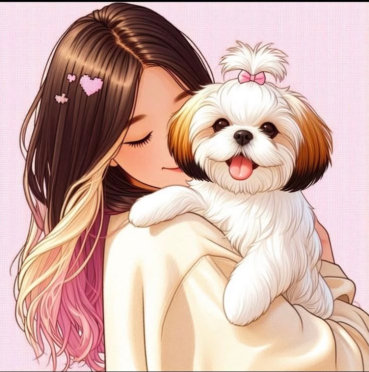 Dog PFP for Girls