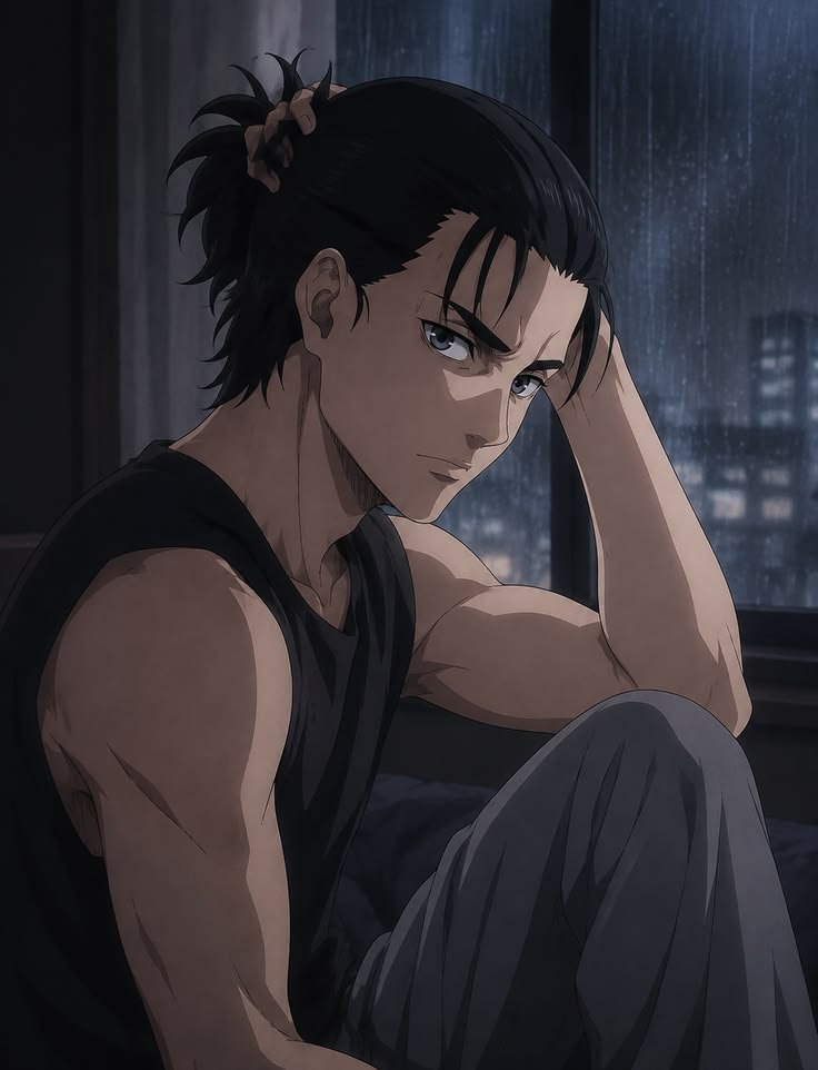 Eren PFP Long Hair