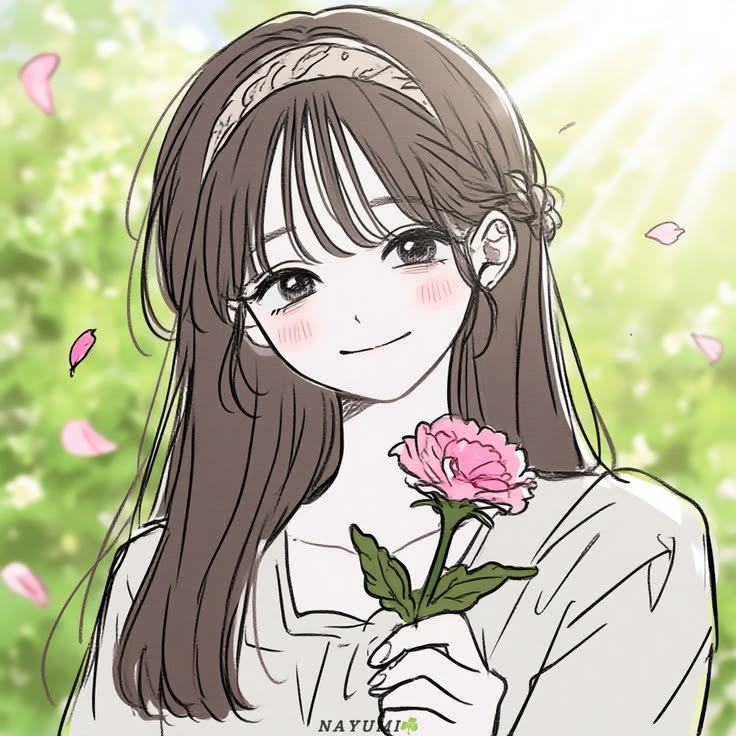 Flower PFP Anime