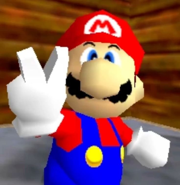 Funny Mario PFP