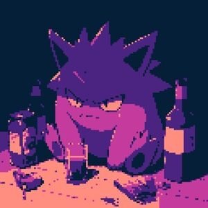 Gengar PFP Sad