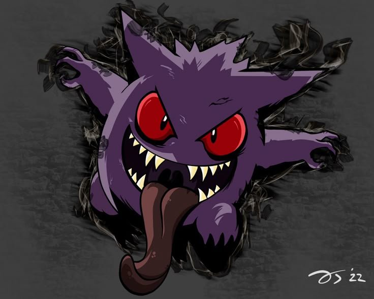 Gengar PFP Scary