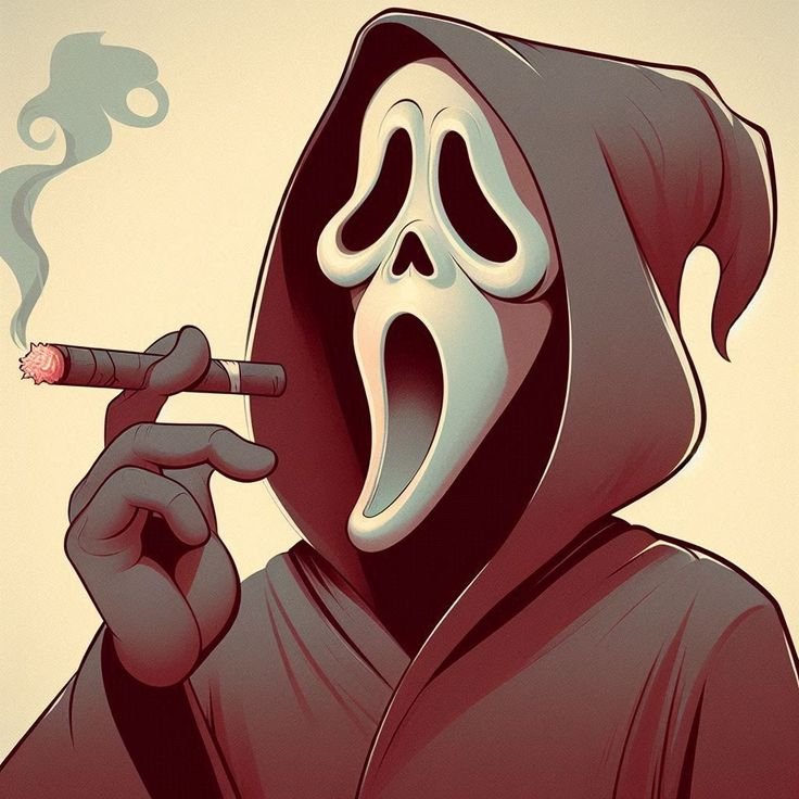 Ghostface Smoking PFP