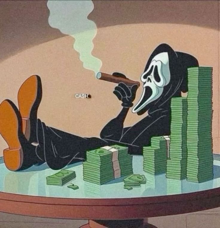 Ghostface Smoking PFP