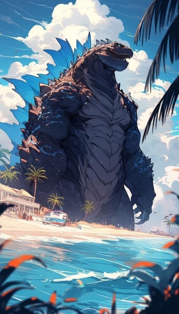 Godzilla PFP Anime