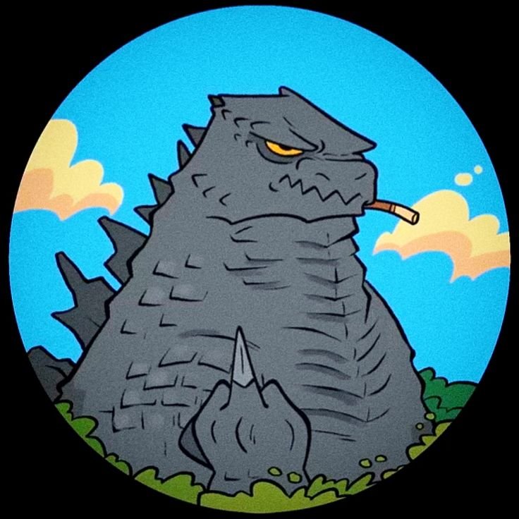 Godzilla PFP Cute
