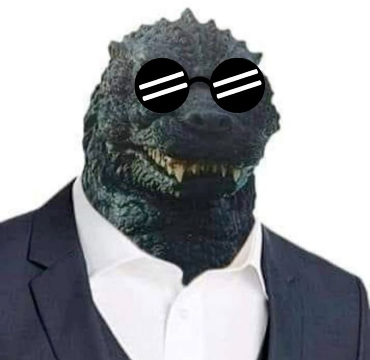 Godzilla PFP Funny