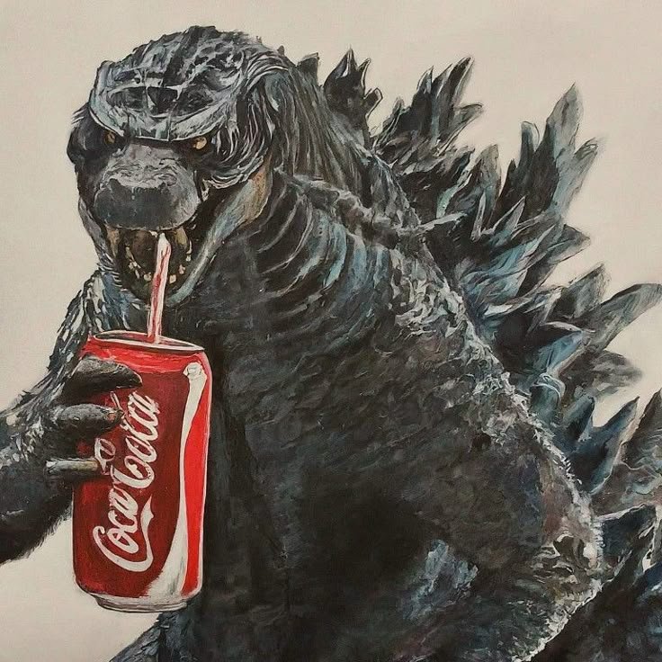 Godzilla PFP Funny