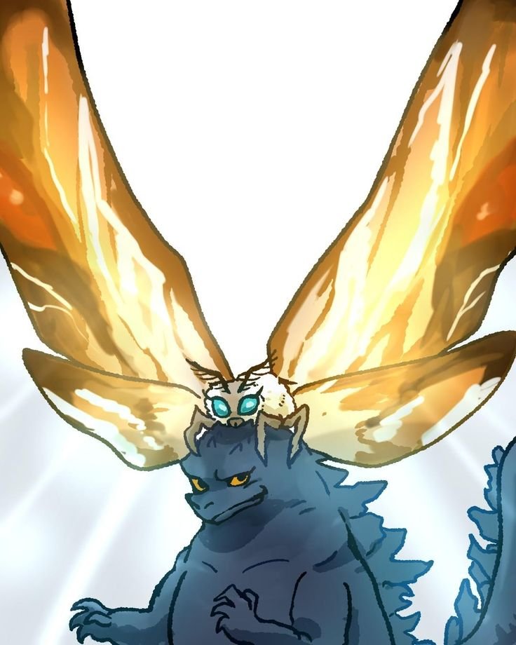 Godzilla and Mothra Matching PFP