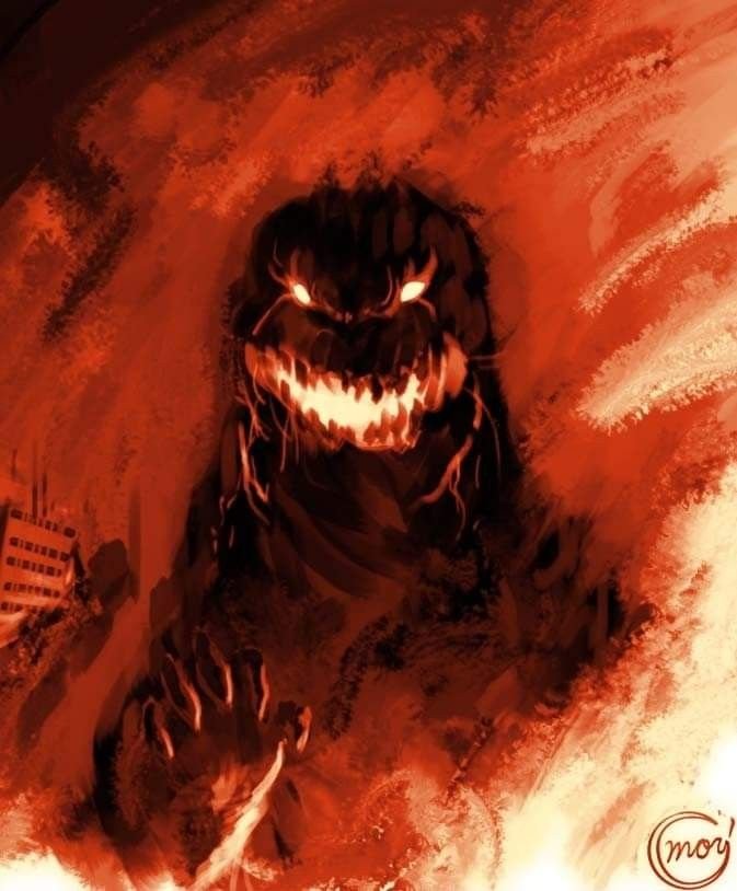 Godzilla in Hell PFP