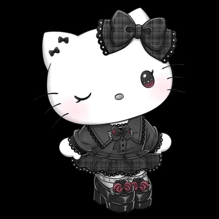 Hello Kitty Dark PFP