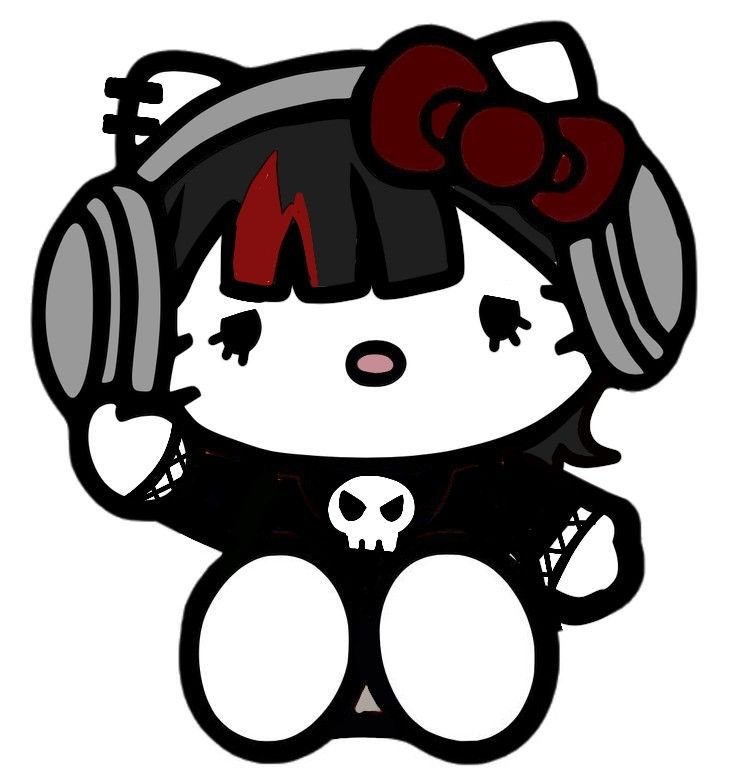 Hello Kitty Emo PFP