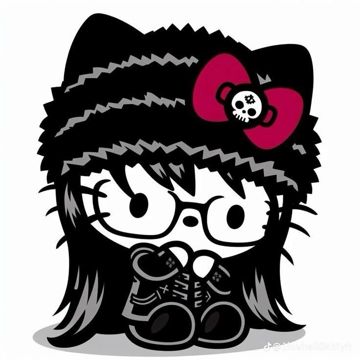Hello Kitty PFP Black