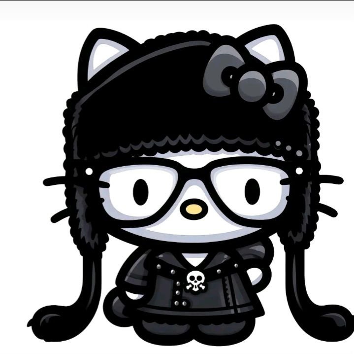 Hello Kitty PFP Black