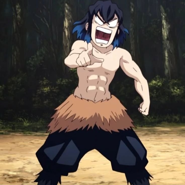 Inosuke PFP Angry