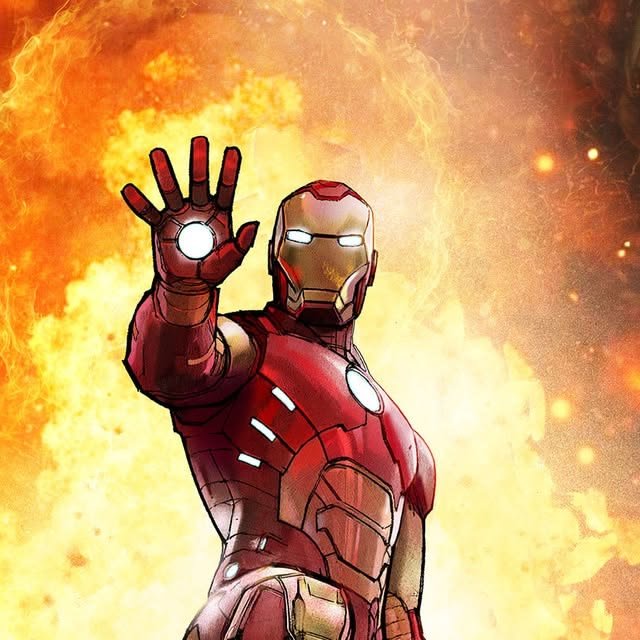 Iron Man PFP Anime