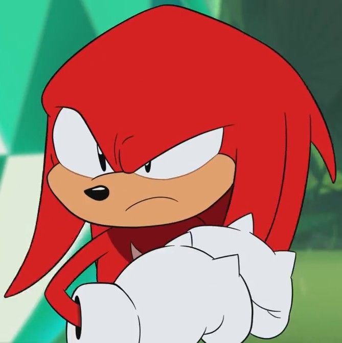 Knuckles PFP Anime