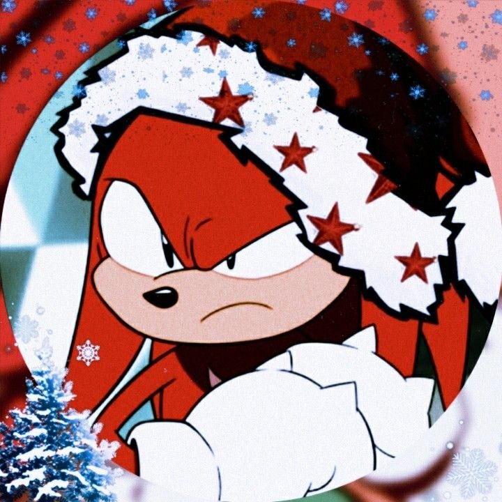 Knuckles PFP Christmas