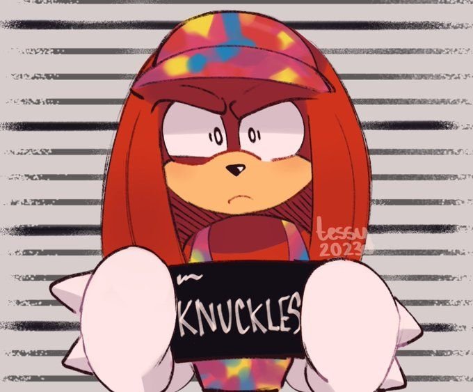 Knuckles PFP Funny