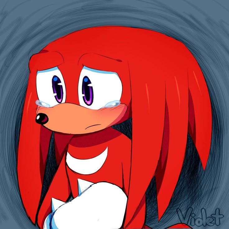 Knuckles PFP Sad