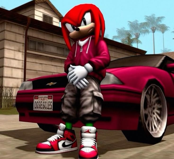 Knuckles PFP Y2K