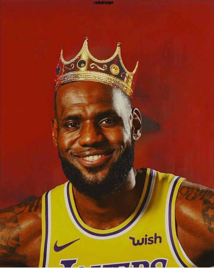 LeBron PFP Portrait