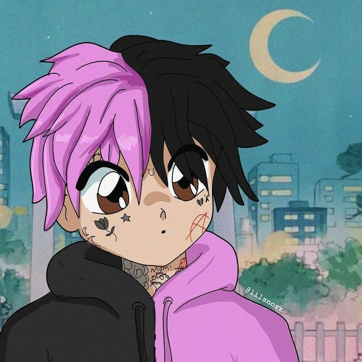 Lil Peep PFP Fanart