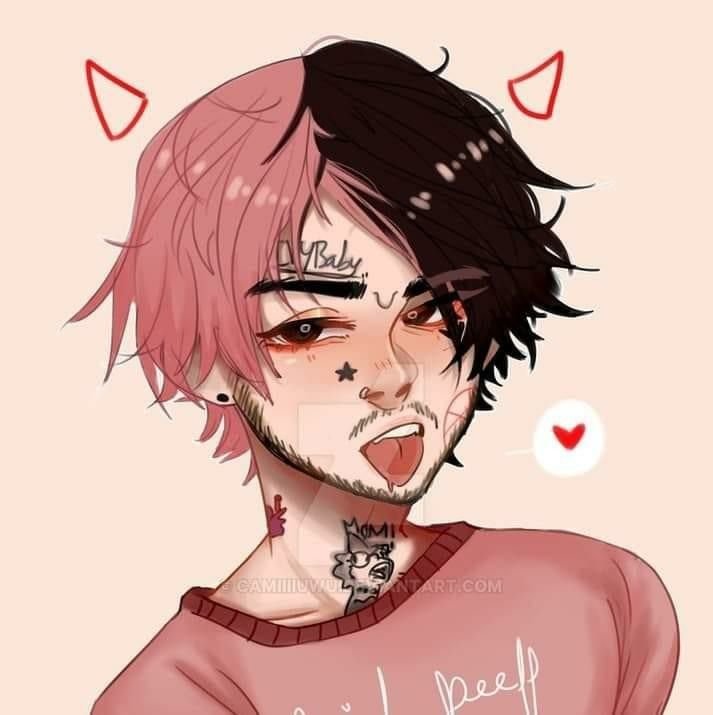 Lil Peep PFP Fanart
