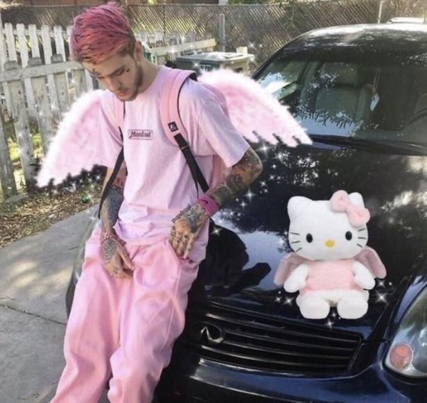 Lil Peep PFP Hello Kitty