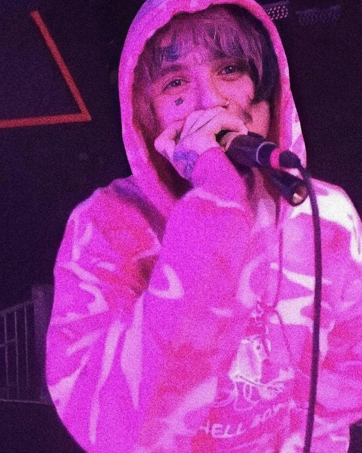 Lil Peep PFP Pink Aesthetic