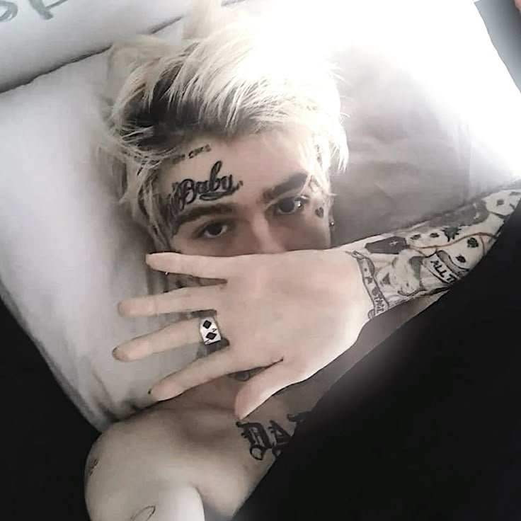 Lil Peep PFP With Tattoos