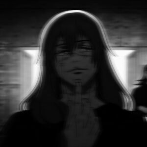 Mahito PFP Black And White